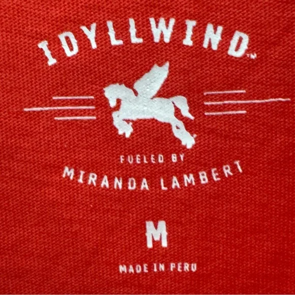 Idyllwind Tequila Graphic Tee Medium Miranda Lambert Western Country Shirt - Picture 7 of 10